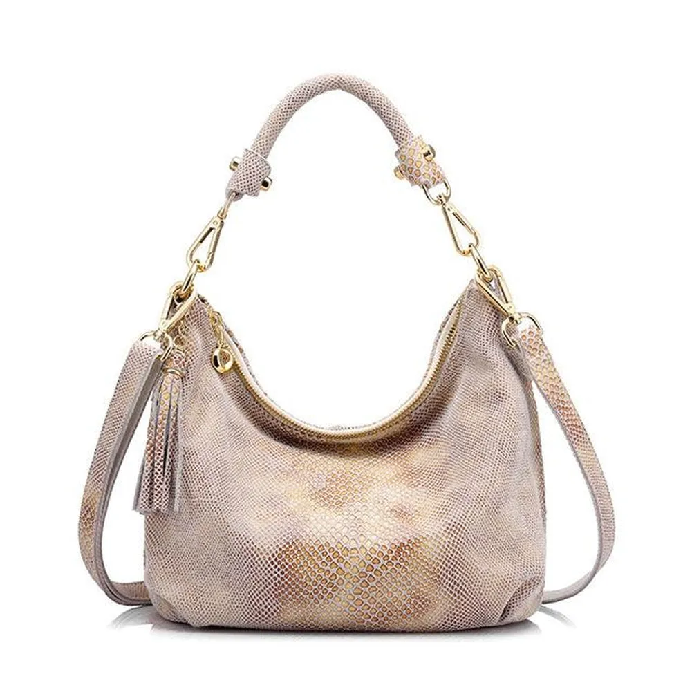 <bold>Hobo / Tote Bag <br>Genuine-Leather