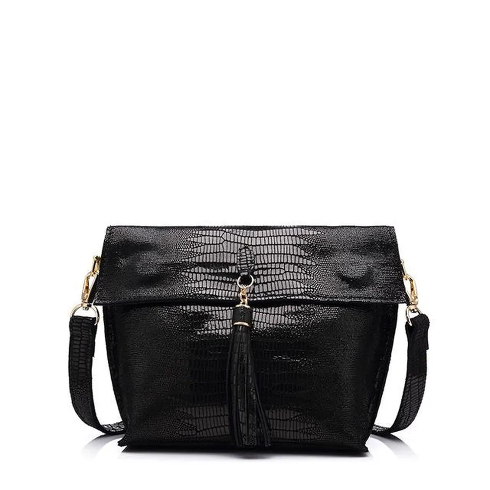 <bold>Messenger  / Crossbody Bag <br>Genuine-Leather