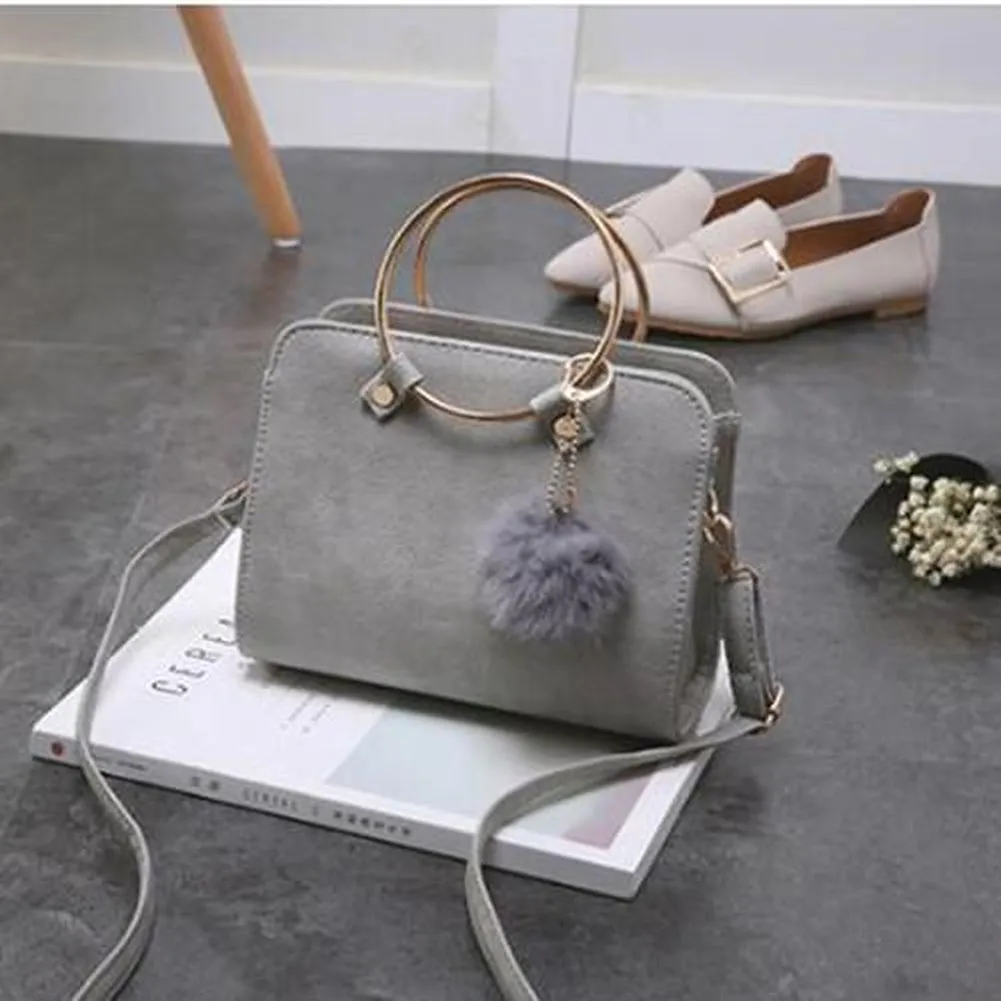 <bold>Top-Handle  / Crossbody Bag  <br>Vegan-Leather