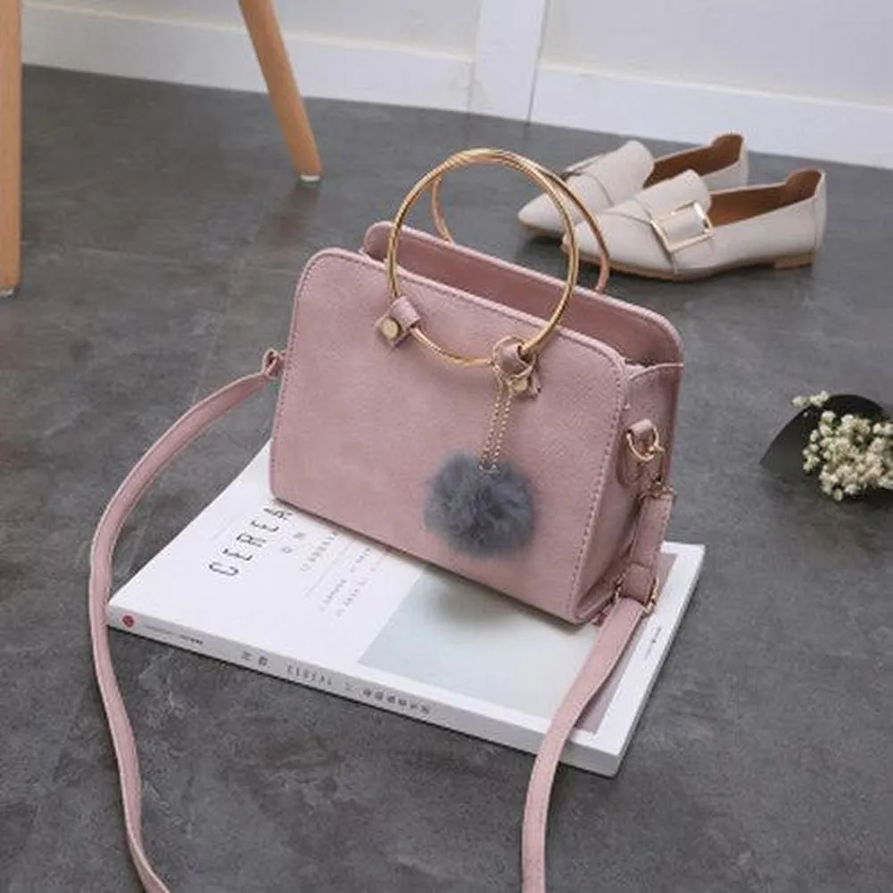 <bold>Top-Handle  / Crossbody Bag  <br>Vegan-Leather