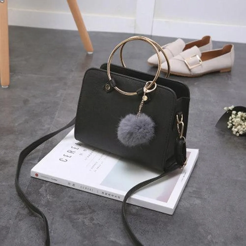 <bold>Top-Handle  / Crossbody Bag  <br>Vegan-Leather