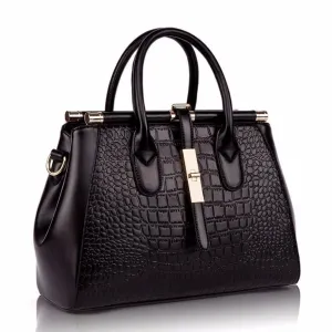 <bold>Top-Handle / Tote Bag  <br>Genuine-Leather