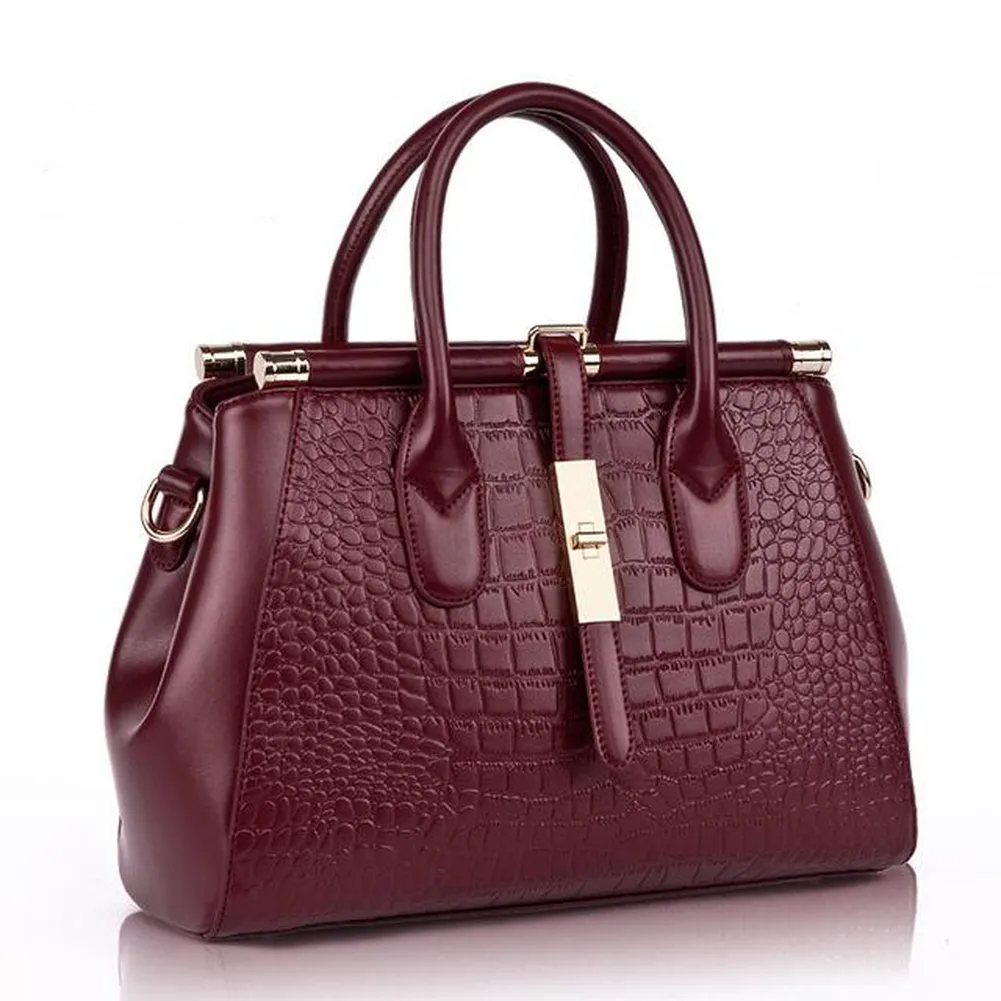 <bold>Top-Handle / Tote Bag  <br>Genuine-Leather