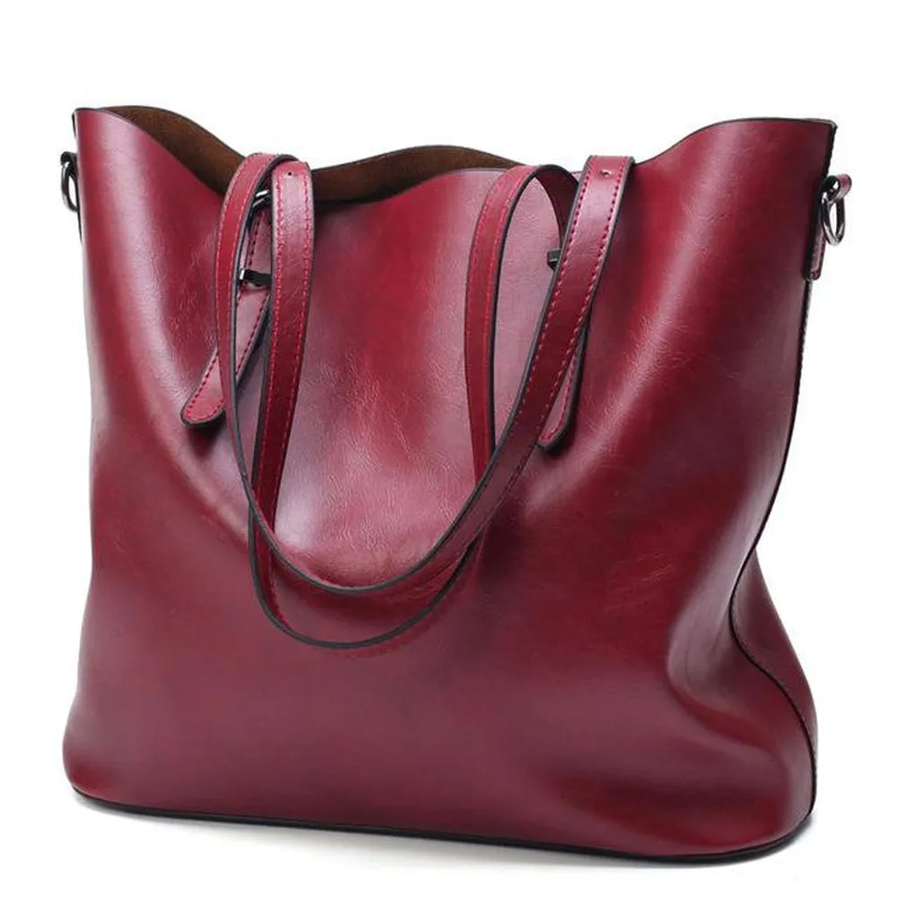 <bold>Tote / Shoulder Bag  <br>Vegan-Leather