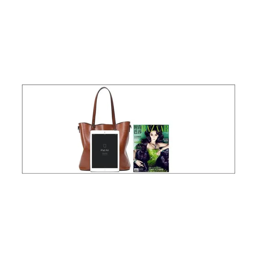 <bold>Tote / Shoulder Bag  <br>Vegan-Leather