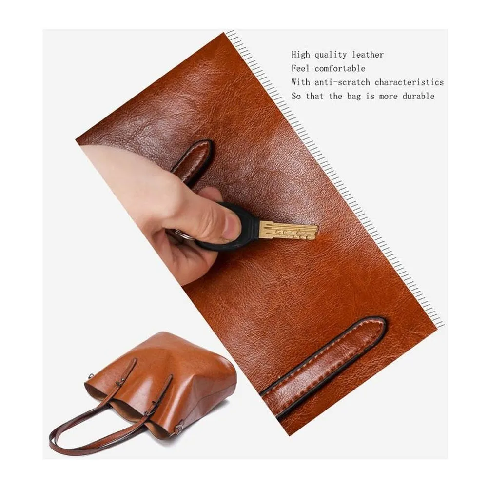 <bold>Tote / Shoulder Bag  <br>Vegan-Leather