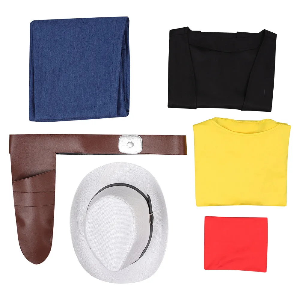 Lucky Luke Luke Cosplay Costume Cowboy Outfits Halloween Carnival Suit