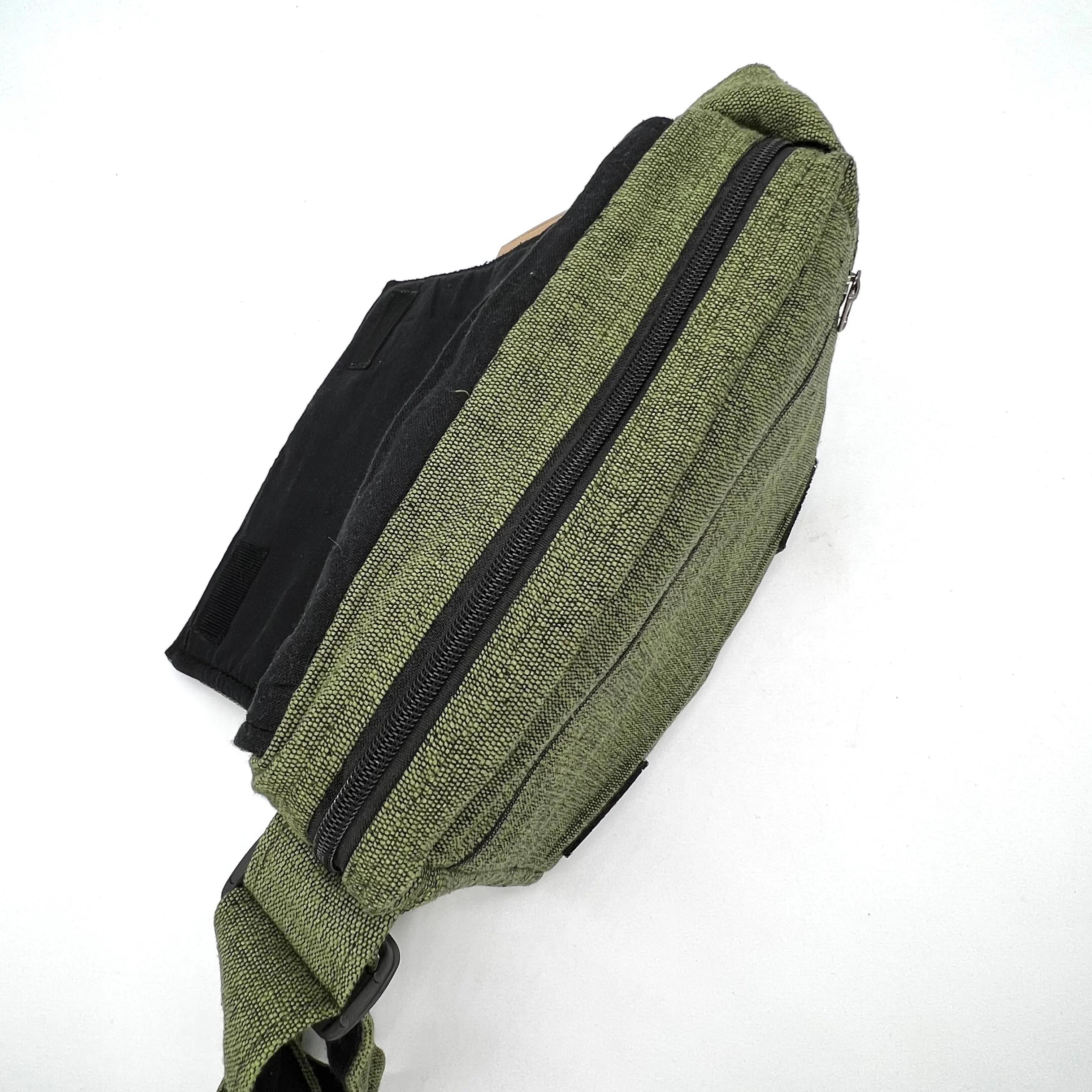 Lukla Green Embroidered Messenger Bag
