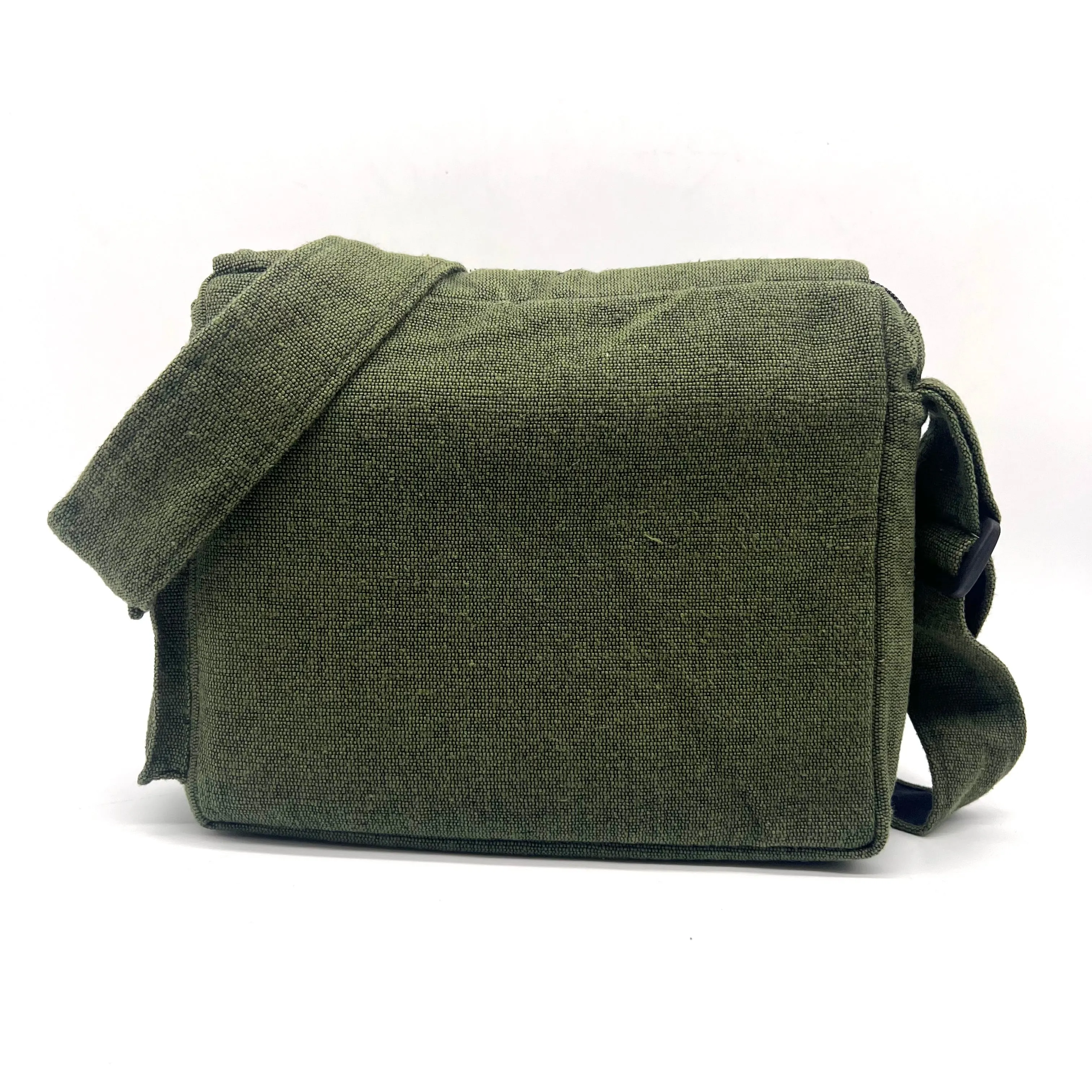 Lukla Green Embroidered Messenger Bag