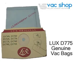 LUX D775 Genuine Electrolux 10pkt Vacuum Cleaner Bags