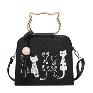 Luxury Cat Handbag Shoulderbag