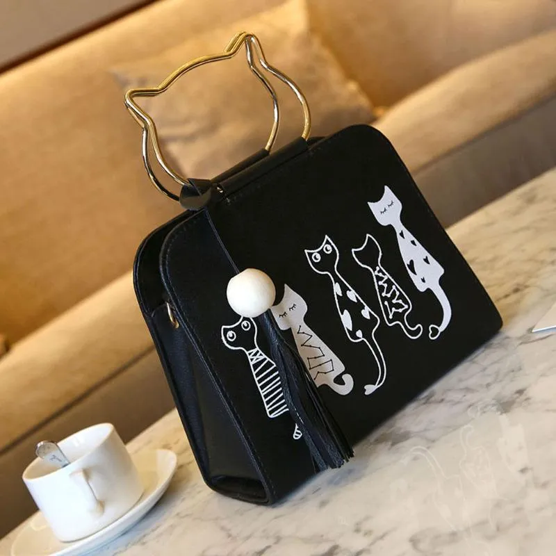 Luxury Cat Handbag Shoulderbag