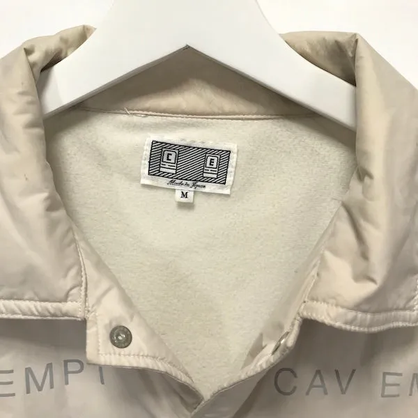[M] Cav Empt (C.E) Coaches Jacket Beige