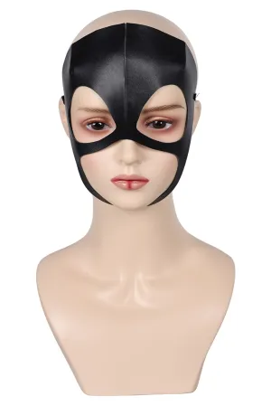 Madame Web Julia Carpenter Female Leather Mask Cosplay Latex Masks Helmet Masquerade Halloween Party Costume Props