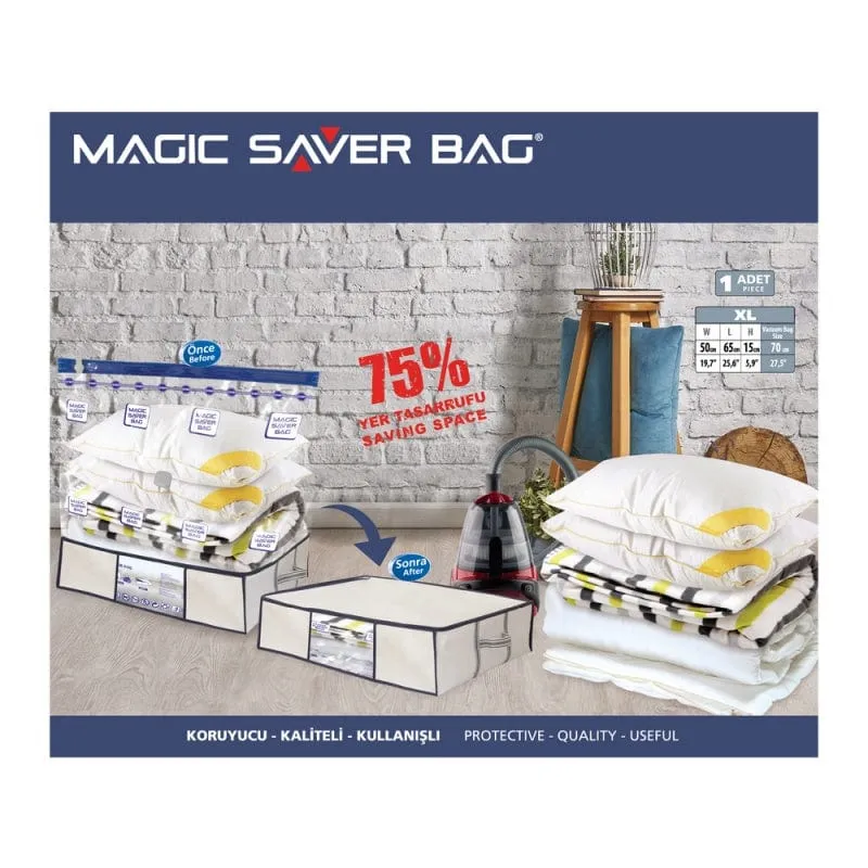 Magic Saver Bag Vacuum Tote Bag