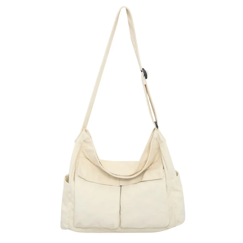 Maxi Cargo Canvas Crossbody