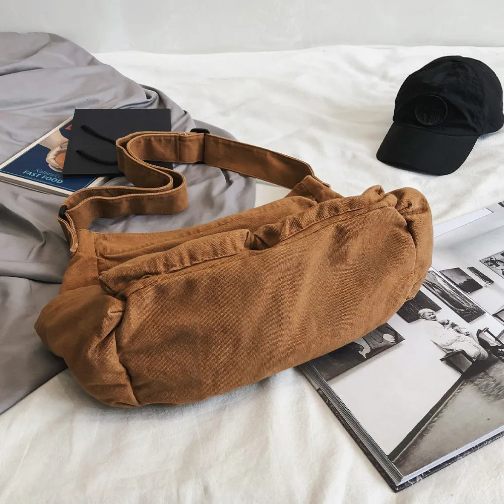 Maxi Cargo Canvas Crossbody
