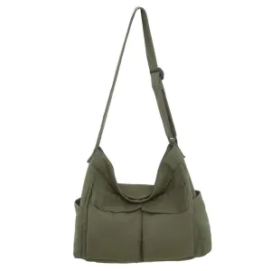 Maxi Cargo Canvas Crossbody