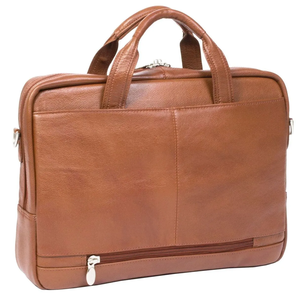 McKlein USA Bridgeport 15.6" Leather Large Laptop Briefcase
