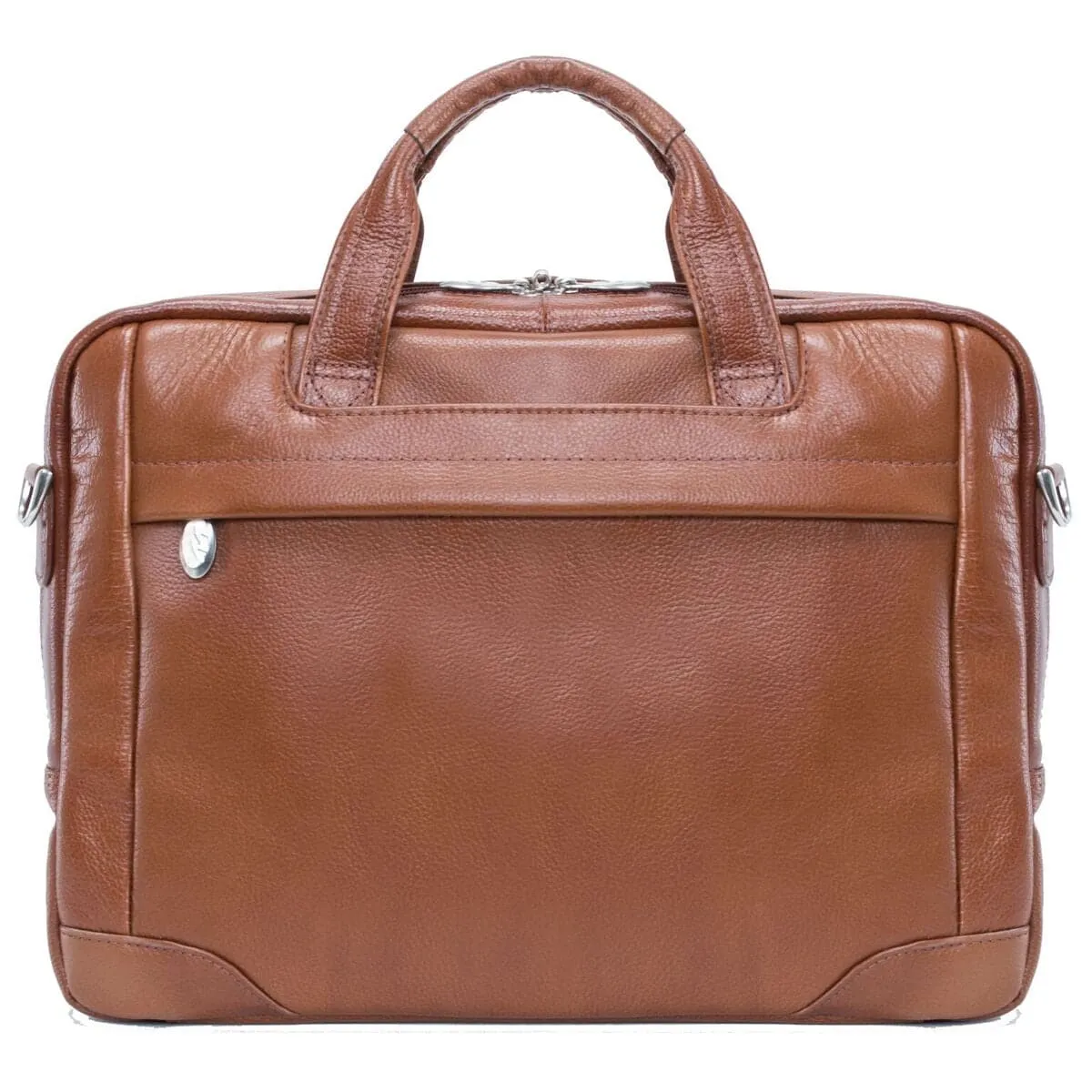McKlein USA Bridgeport 15.6" Leather Large Laptop Briefcase