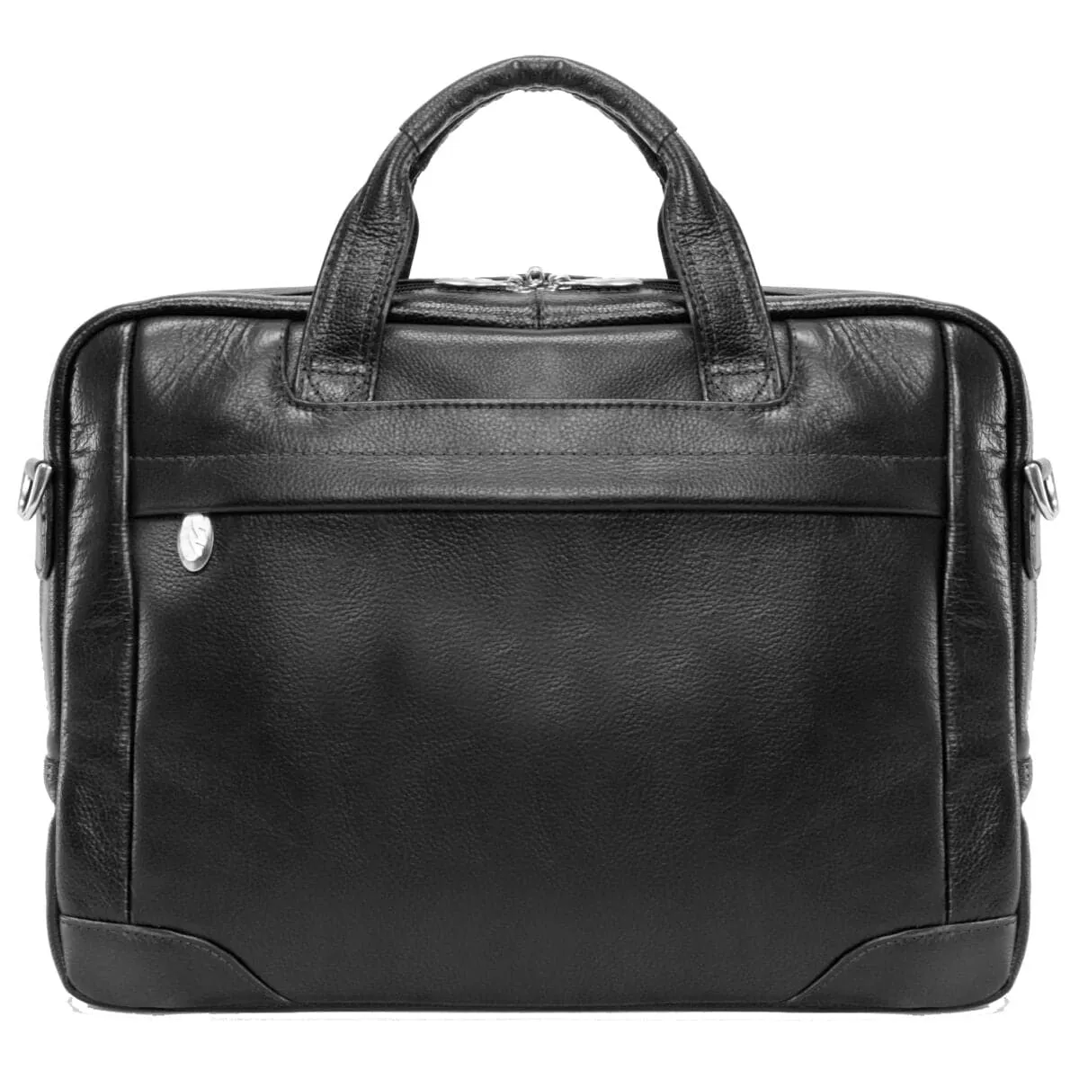 McKlein USA Bridgeport 15.6" Leather Large Laptop Briefcase