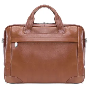 McKlein USA Bridgeport 15.6" Leather Large Laptop Briefcase