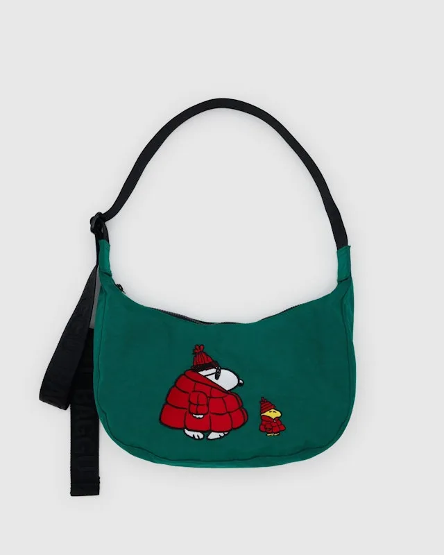 Medium Nylon Crescent Bag 47"Strap