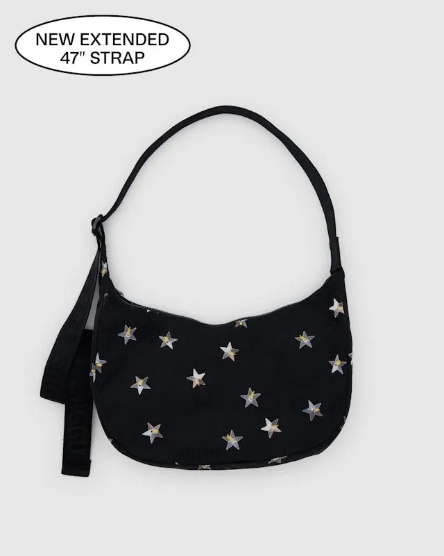 Medium Nylon Crescent Bag 47"Strap