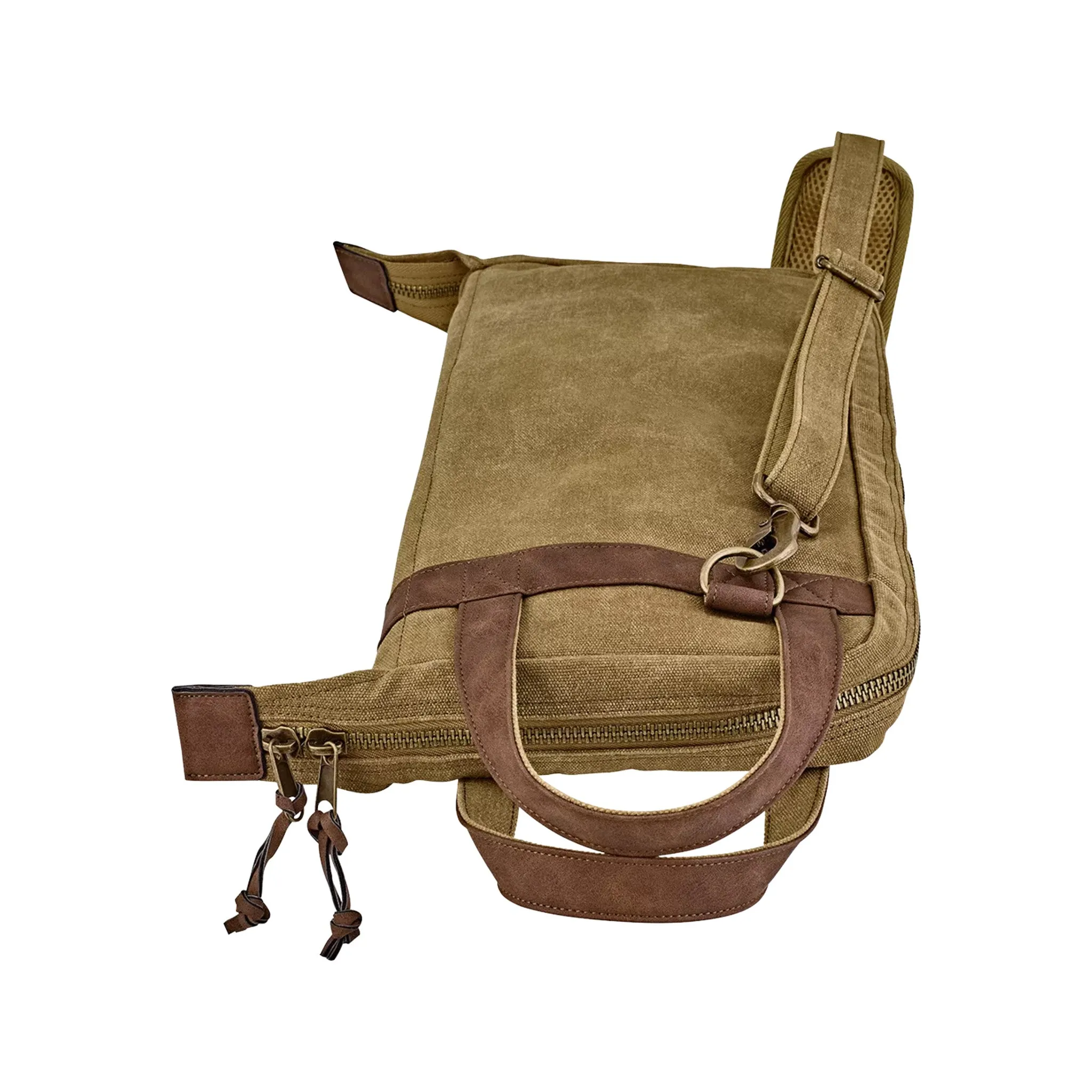 MEINL Cymbals MWSKH Waxed Canvas Stick Bag, Vintage Khaki