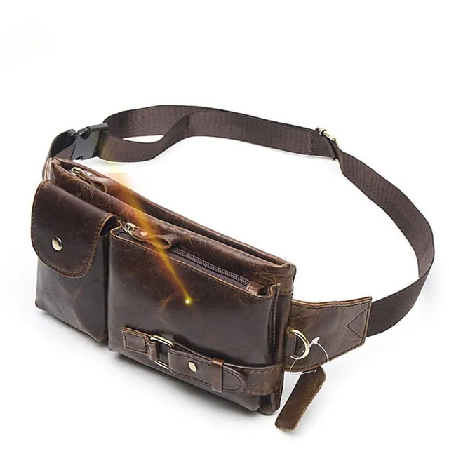 Men Waist Bags Fanny Pack Belt Bag