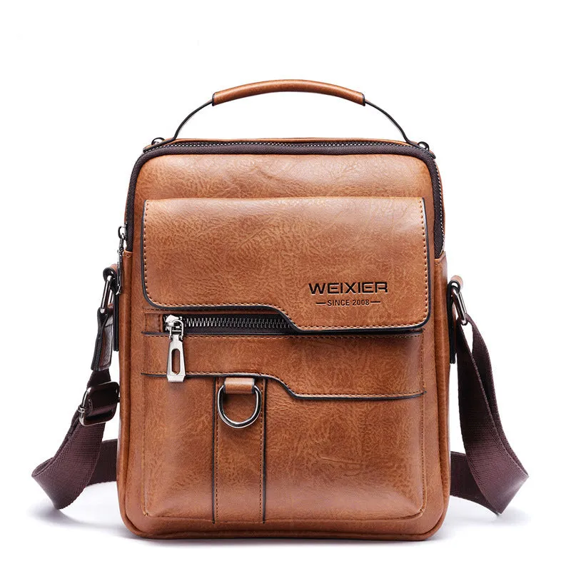 Men's Shoulder Bag,Messenger Bags Travel Handbag Crossbody Casual Vintage Briefcase