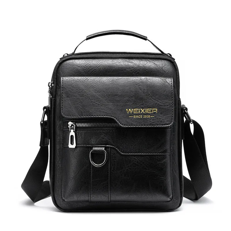 Men's Shoulder Bag,Messenger Bags Travel Handbag Crossbody Casual Vintage Briefcase