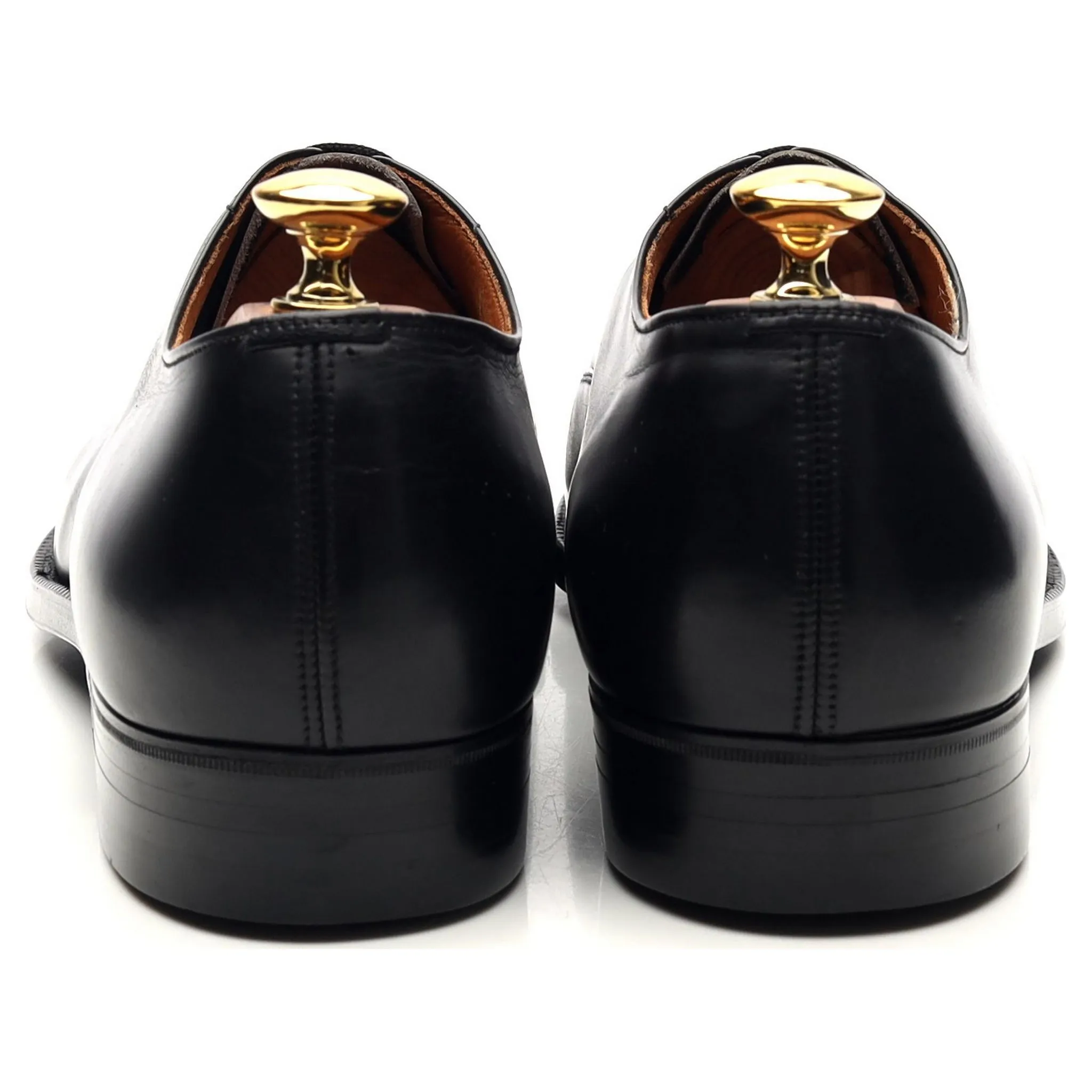 'Messenger' Black Leather Oxford UK 8.5 C