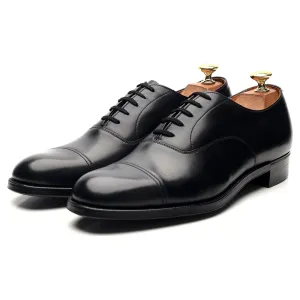 'Messenger' Black Leather Oxford UK 8.5 C
