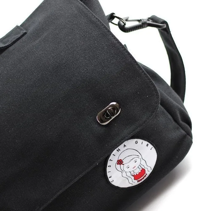 Messenger / Cross body In Canvas Material