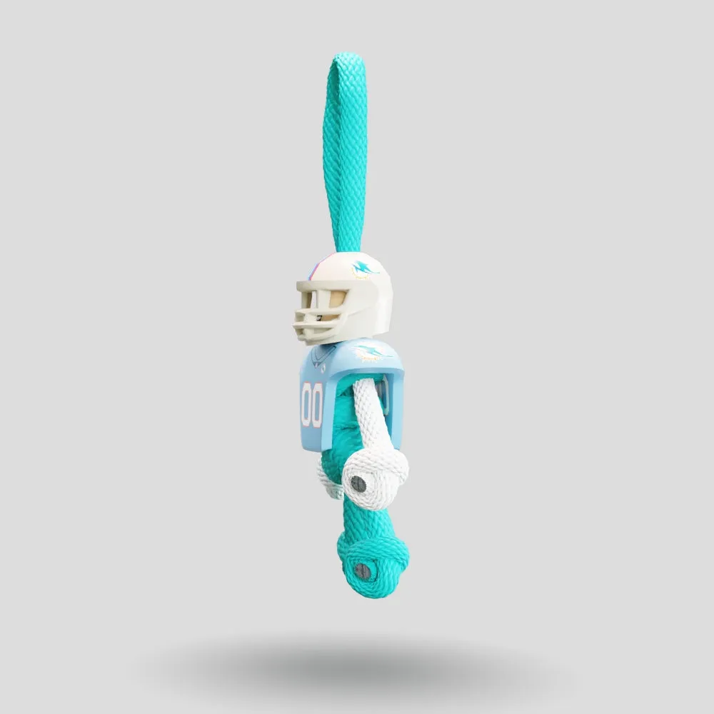 Miami Dolphins Paracord Buddy Keychain