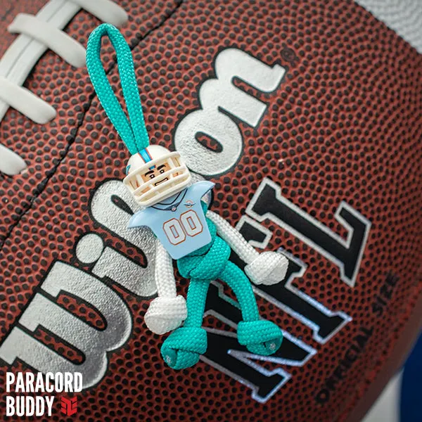 Miami Dolphins Paracord Buddy Keychain