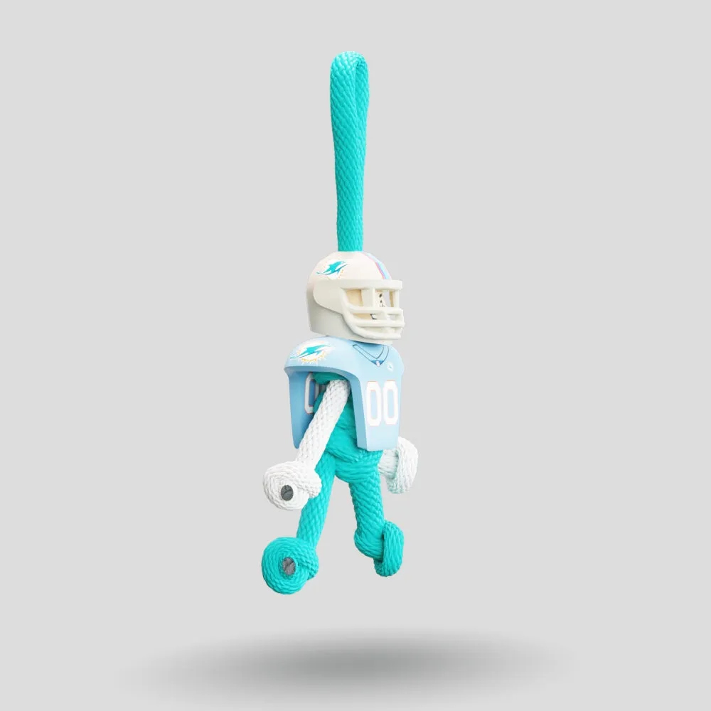 Miami Dolphins Paracord Buddy Keychain