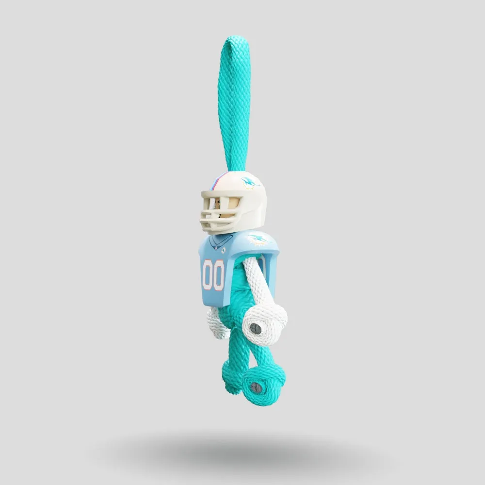 Miami Dolphins Paracord Buddy Keychain