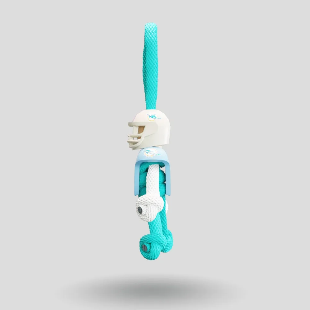 Miami Dolphins Paracord Buddy Keychain