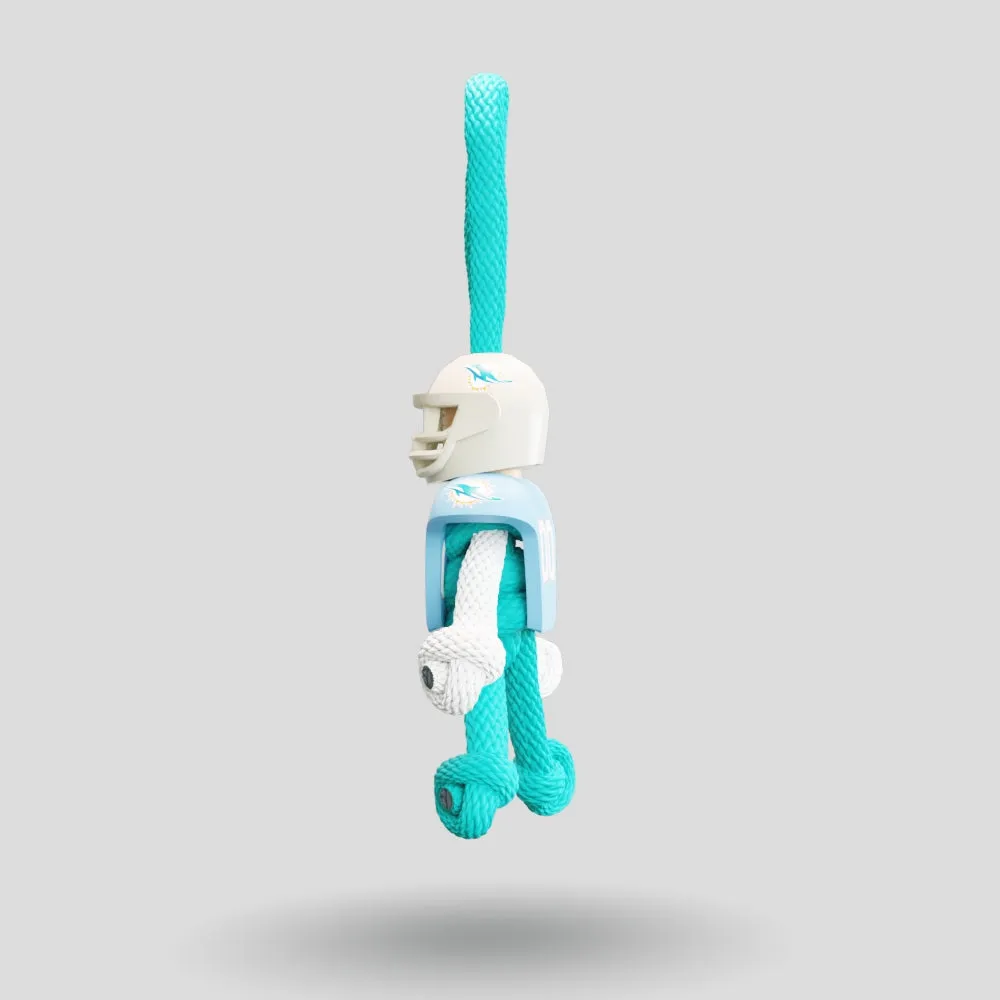 Miami Dolphins Paracord Buddy Keychain