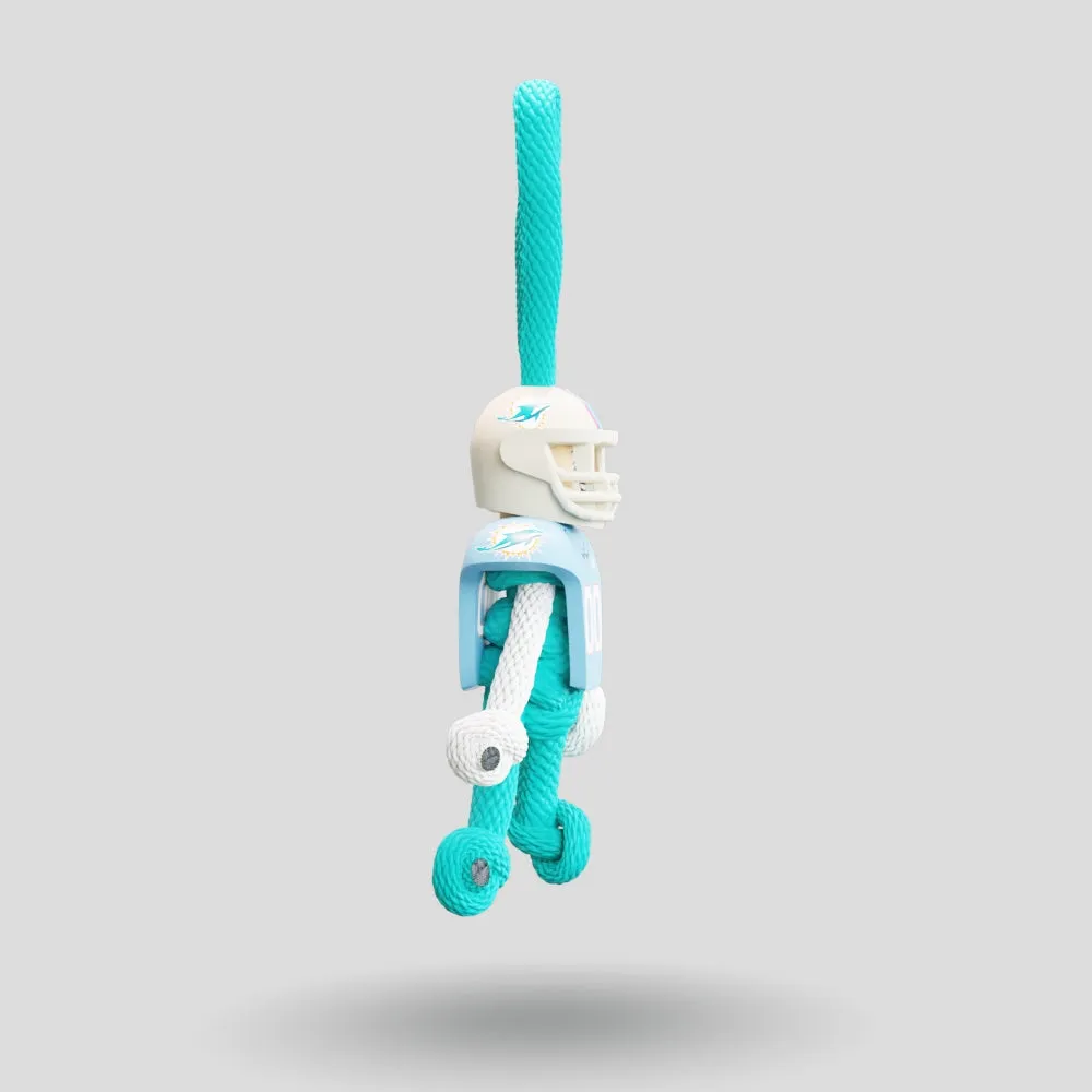 Miami Dolphins Paracord Buddy Keychain