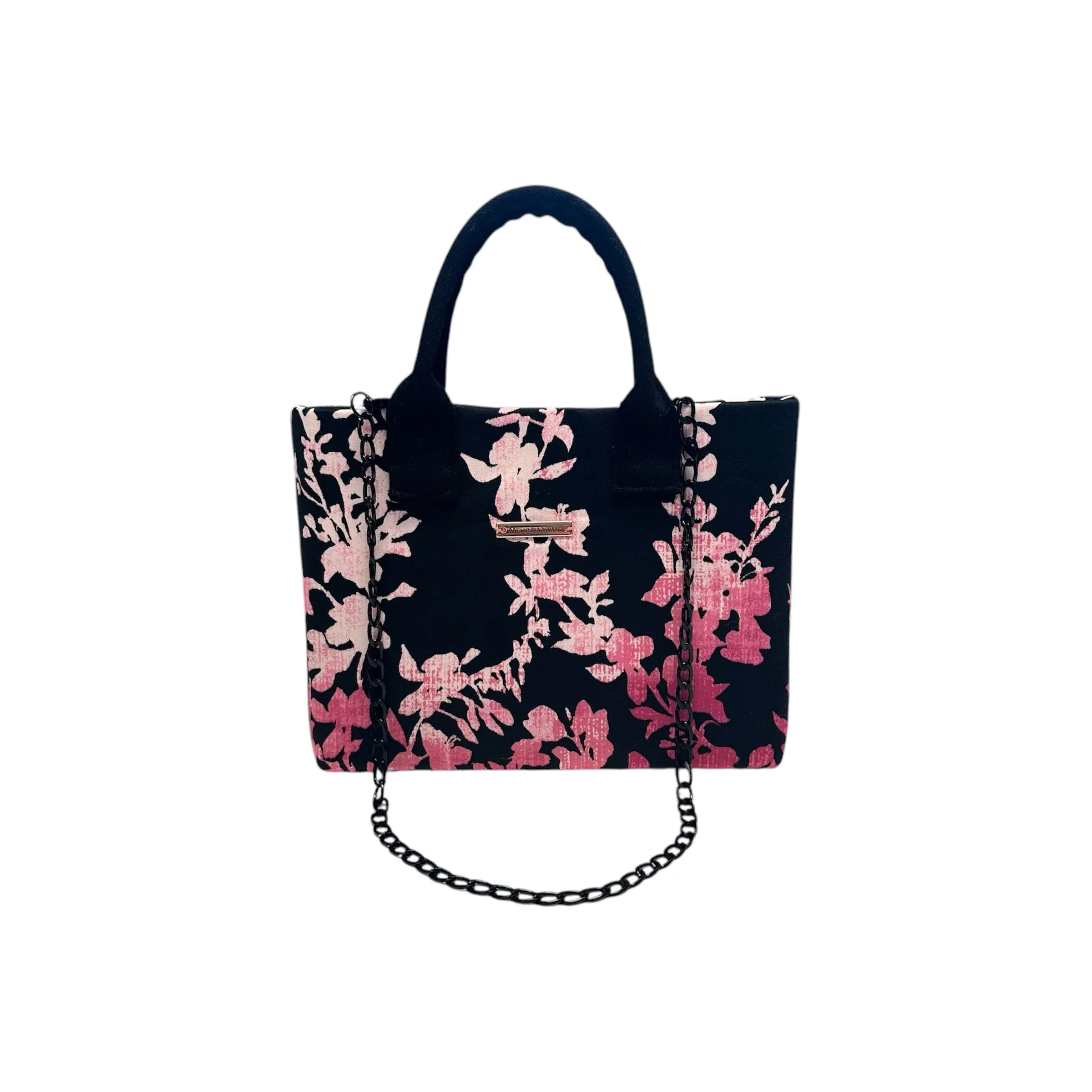 Midnight Bloom Compact Tote