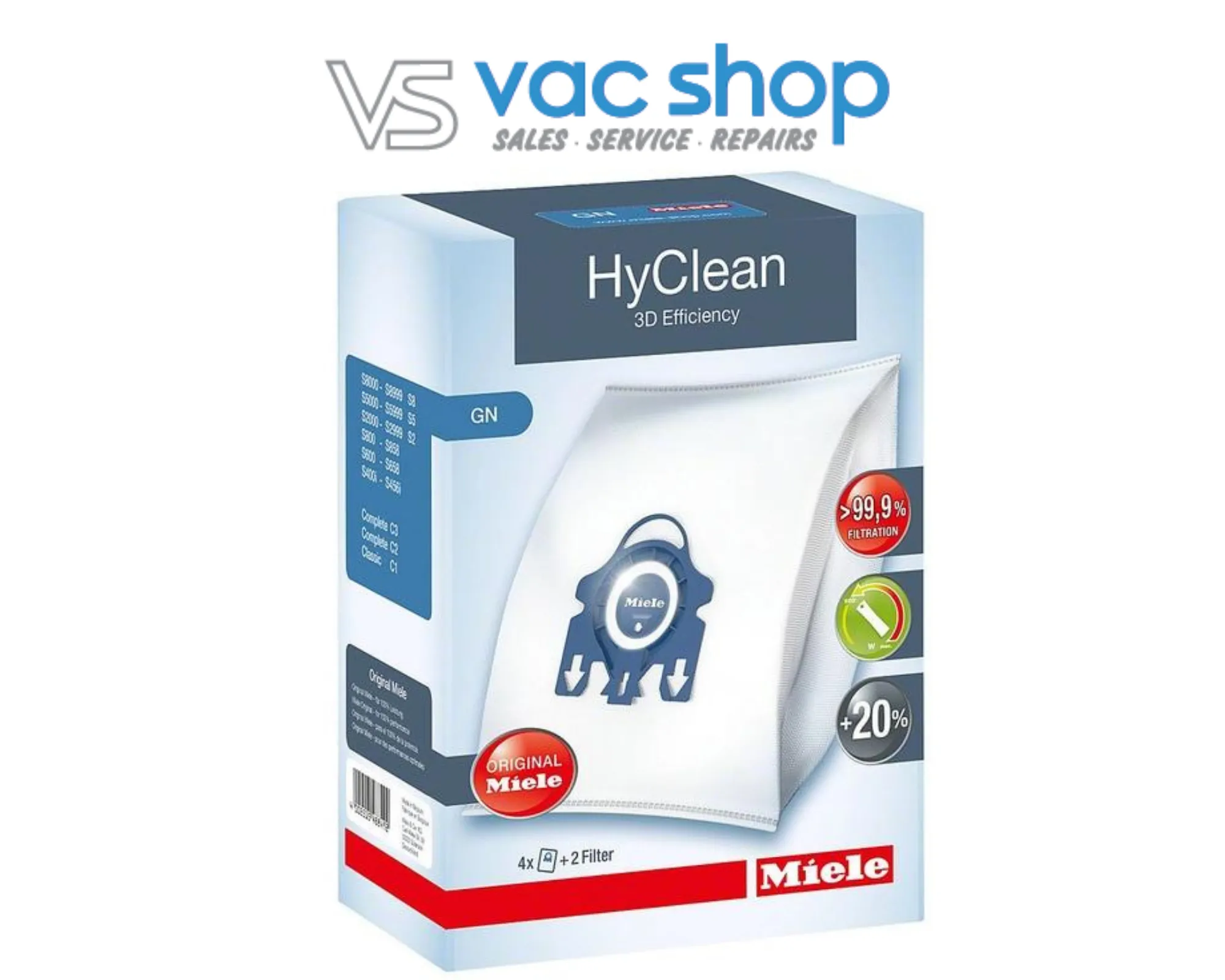 MIELE HYCLEAN GN 3D DUSTBAGS