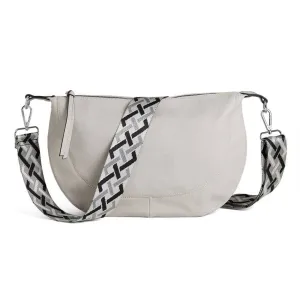 Mika Crossbody: Light Grey