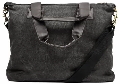 Military Canvas Laptop Notebook Ultrabook Tablet Case Shoulder Messenger Carrying Bag