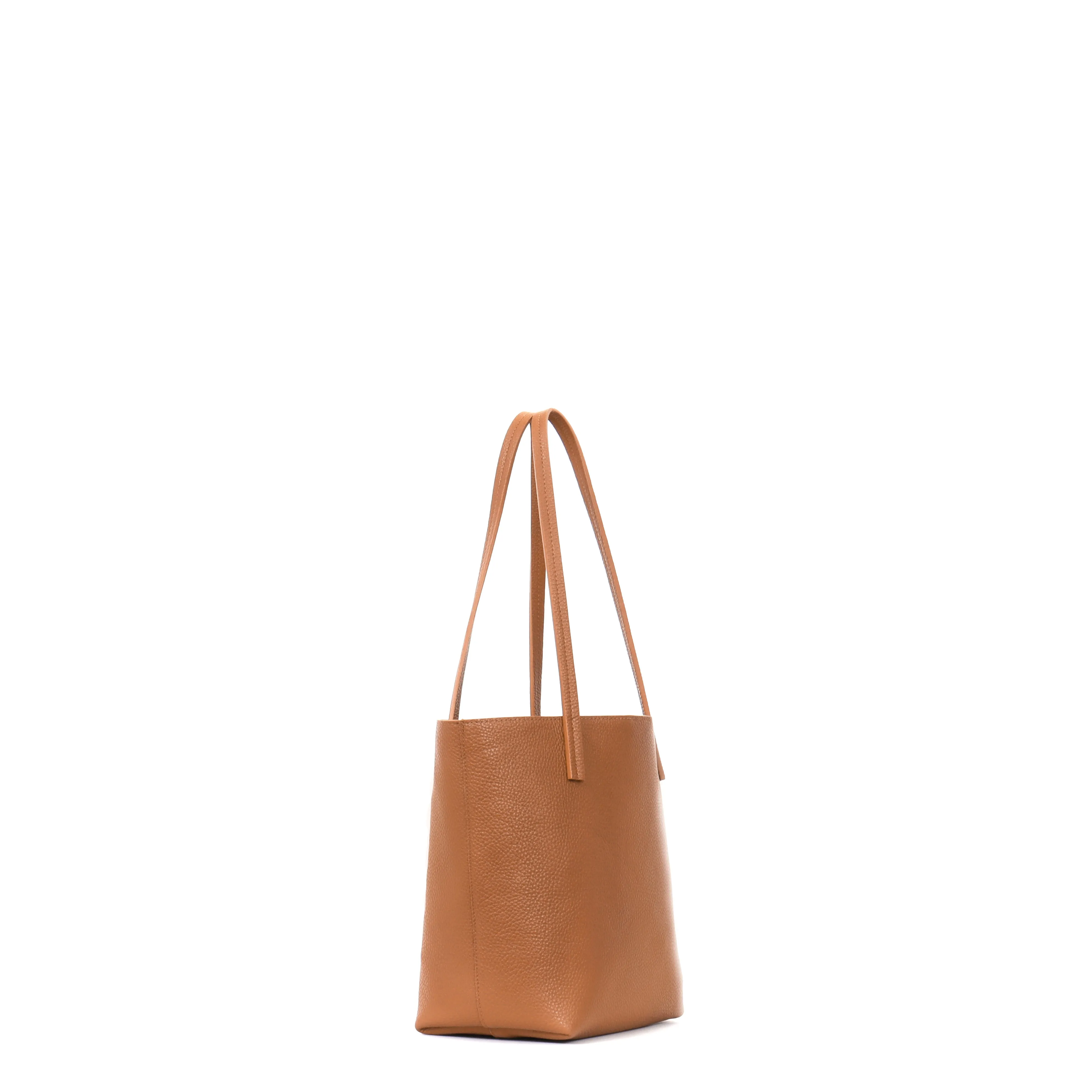 MINI ESSENTIAL TOTE LUGGAGE PEBBLED CALF