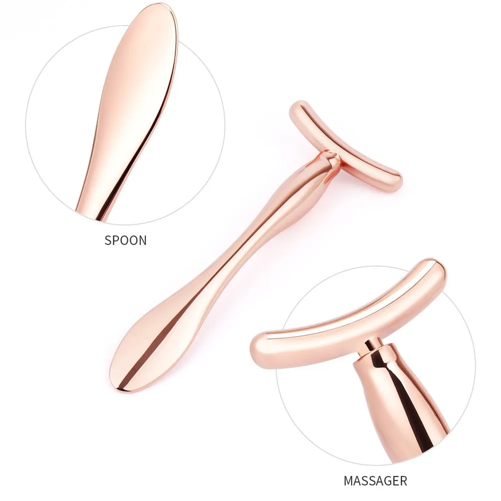 Mini Eyes Massage Stick Device T-shape Face Massage