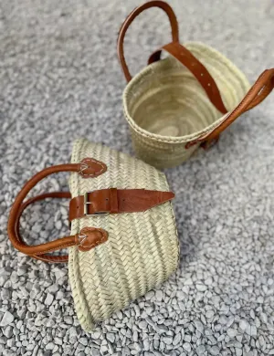 Mini French Market Straw Bag