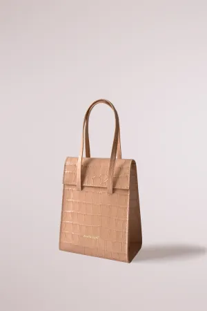 MINI FRITA BAG CROC PEACH